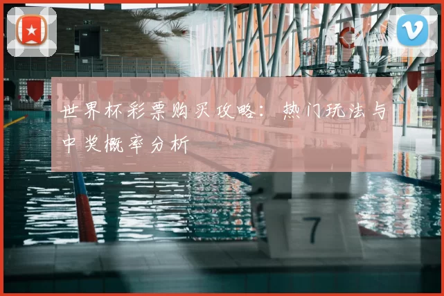 世界杯彩票购买攻略:热门玩法与中奖概率分析